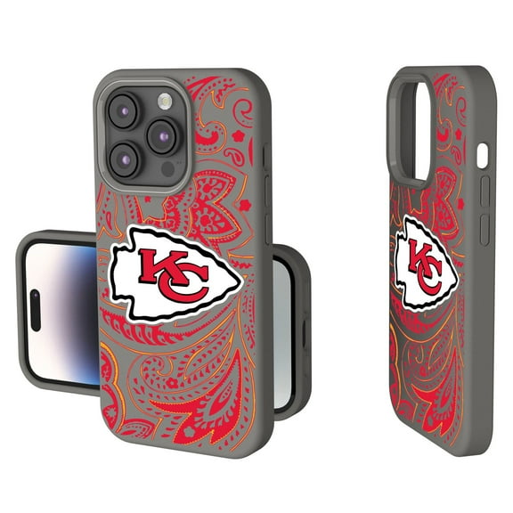 Kansas City Chiefs Paisley iPhone Soft Touch Case