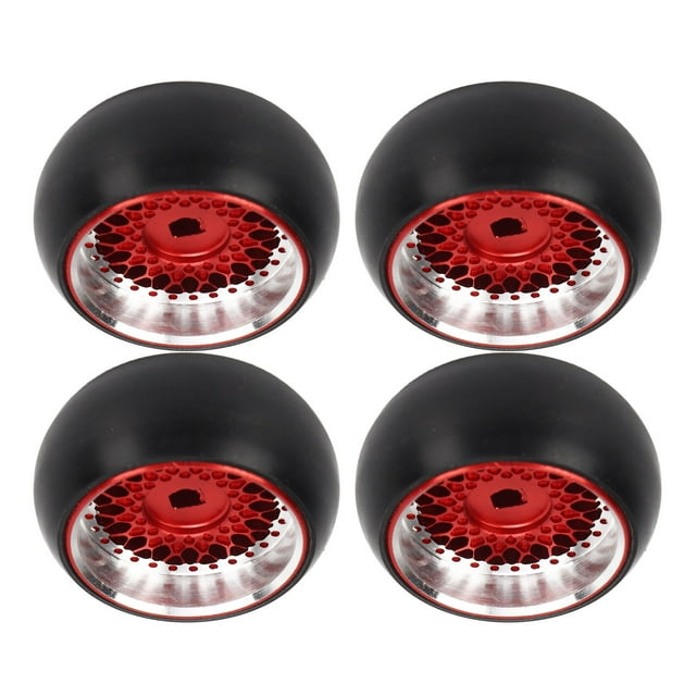 RC Drift Tire, 4 PCS RC Replacement Drift Tires Flexible Strong Cushioning For Maintain Blue,Red,Black,Gold