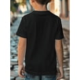 thumbnail image 4 of Mikrdoo Kid Boys Tops Cool Cute BROOKLYN Bear Print Casual Short Sleeve T-shirt Breathable Versatile Trendy Summer Clothes Sizes 7-15, 4 of 9