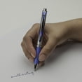 thumbnail image 2 of Pentel EnerGel Rétractable Stylo à Encre Gel, 0,7mm Point Moyenne, Encre Bleue, 2PC Paque, 2 of 9