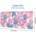 thumbnail image 3 of XL Pink Cute Boho Flower Gaming Mousepad 31.5x11.8in Water Lily Floral Desk Mat Big Long Mousepad for Laptop, Keyboard & Computer Gifts, 3 of 6