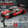thumbnail image 1 of AIGIA 1:24 Scale RC Drift Car 4WD 2.4GHz 30KM/H High Speed Racing Sport Toy Car with LED Lights Racing and Drift Wheels(1/2 Pack), 1 of 5