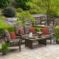 thumbnail image 3 of ARDEN Outdoor Foam Deep Seat Cushion Set (2-Pack), 24x24, Premium High-Density Foam, Never Flattens, Weather-Proof for Patio Chair Sofa Couch, Phoebe Grey Floral, 3 of 7