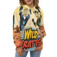 thumbnail image 5 of Wild Kratts Hoodie 3D Print Pullover Hooded Long Sleeve Sweatshirts Tops Blouse with Pocket for Mens Womens, 5 of 7