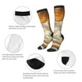 thumbnail image 3 of Fotbe Golden Drapes Pillars Clouds Calcetas Divertidas Estampadas para Hombre y Mujer, Calcetas de Algodón hasta la Rodilla para Caminar, Correr, Enfermería y Embarazo, 3 of 6
