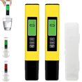 thumbnail image 1 of 2025 All-New 4 in 1 TDS Meter Digital Water Tester, Multi-Function Digital Water Purity Tester, 0-9990 PPM Meter Water Quality Tester for Drinking Water, Tap, Well, Pool, Aquarium (Yellow+Blue), 1 of 10