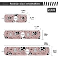 thumbnail image 4 of Funny Cows and Milk on Pink 2PCS Faucet Absorbent Mat Kitchen Faucet Sink Splash Guard Microfiber Cloth Faucet Splash Catcher Water Absorbent Mat Behind Faucet, Faucet Mat for Kitchen Sink 30x5in, 4 of 7