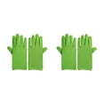 thumbnail image 1 of Advancent Guantes de Spandex para mujer, ropa de mano, elástico ajustable, multicolor, adornos de conducción multifuncionales, protector solar, Pasto verde 2Conjunto, 1 of 6