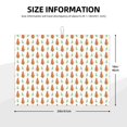 thumbnail image 2 of Fotbe Cute Carrot Print Alfombrilla de Secado para Cocina con Estampado, 18x24 Pulgadas, 2 of 7
