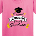 thumbnail image 4 of Inktastic Proud Cousin of the Graduate-family Graduation Youth T-Shirt, 4 of 5