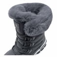 thumbnail image 5 of HOBIBEAR Women's Winter Snow Boots — Water Resistant, Faux Fur Lined, TPR Non-Slip Sole, Mid-Calf Outdoor Warm Shoes, 5 of 6