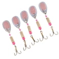thumbnail image 1 of 5 Piezas de Señuelos de Pesca de Anzuelos Cebos Cucharas para Trucha de Salmón Bajo Agua Dulce 01, 1 of 8