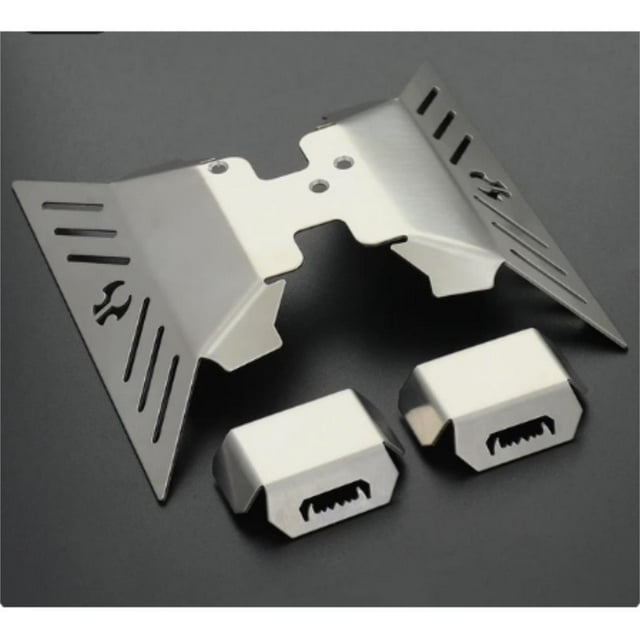 ZheElen 2pcs Armor Capra Brass For Crawler Effectively Protect RC Car Accessories Replacement Parts RC Upgrade Part RC Car Part TYPE2