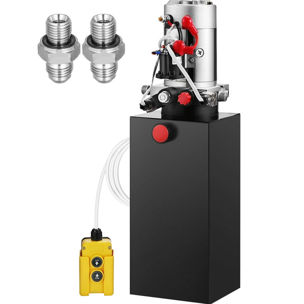 VEVOR Hydraulic Power Unit Double Acting Hydraulic Pump 6 Quart