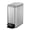 Silver, variant on 6 Liter Small Bathroom Trash Can with Lid – Stainless Steel Step Pedal Garbage Can, Soft-Close Lid, Removable Inner Bucket, Anti-Fingerprint Finish, Brown