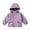 Purple, variant on Toddler Boys Windbreaker Outerwear Baby Lightweight Hooded Zip Raincoats Casual Coat Cute Fashion Coats Windbreaker Jackets