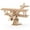 Airplane, variant on Wood Airship Toy 160pcs 3D Puzzle Building Model with Gears Jigsaws