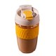 thumbnail image 1 of Café Taza De Agua De Vidrio Con Tapa Y Pajita Botella De Agua Resistente Al Calor Para Uso En El Hogar Y La Oficina Moyic HA041731-03, 1 of 1