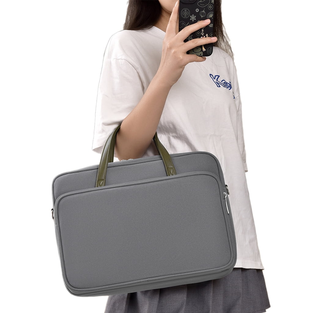 Protective Laptop Case Sleeve With Shoulder Strap For 14Inch Notebook, Spacious Business Case for Travel and Commute