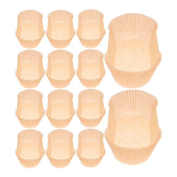 WORGEOUS Paper Hot Dog Trays Golden 50Pcs 11.8x7.9x3.9in