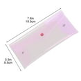 thumbnail image 3 of LmnLft Large Capacity Clear Pencil Bag Transparent Zippered Storage for Student Exam Supplies Portable Stationery Organizer, 3 of 5