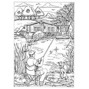 Creative Haven Summer Scenes Coloring Book