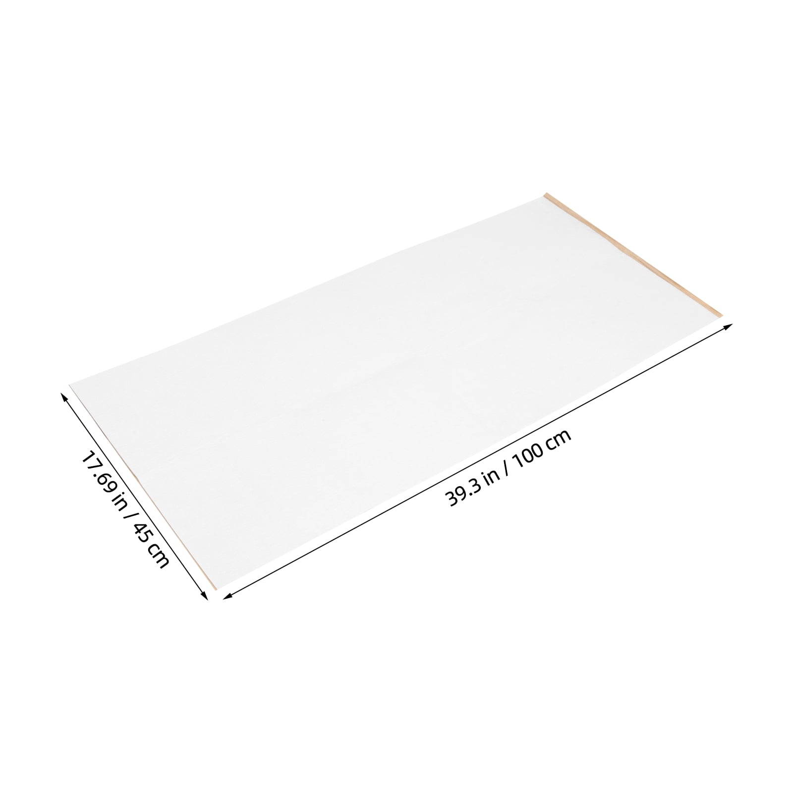 LABRIMP jewelry box lining felt Adhesive Fabric White 1 Set