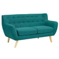 thumbnail image 3 of Modway Remark 2 Piece Living Room Set in Teal, 3 of 6