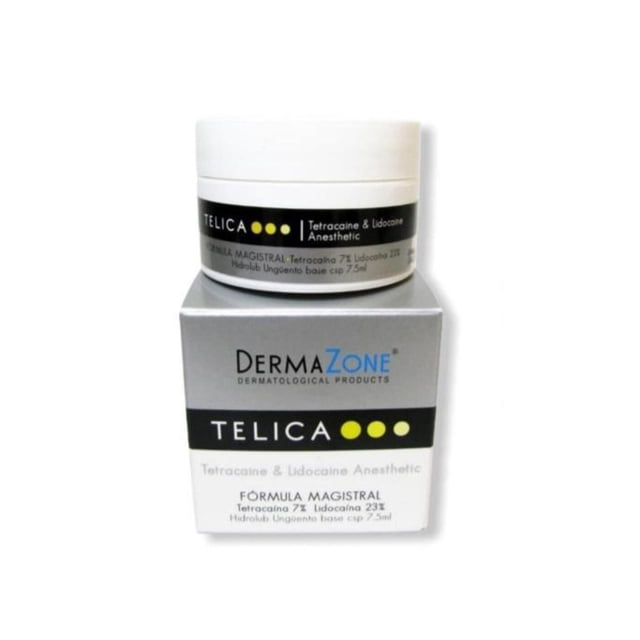 Telica Gel Tópico Para Microblading Y Delineado 7.5 Ml Dermazone Anestésico