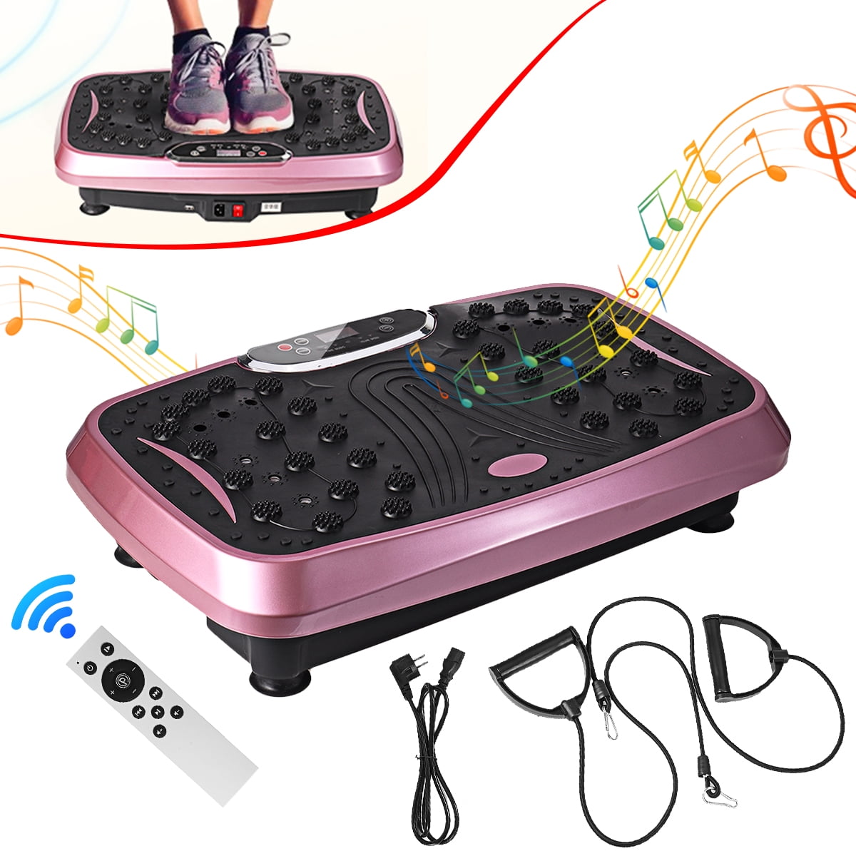 Details about  / Vibration Platform Plate Gift Whole Body Massager Machine Slim Exercise Fitness