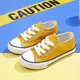 thumbnail image 2 of Zapatos Canva bajos para niños, primavera Otoño, nuevo estilo, zapatos blancos, tablero de estudiante Wenzhou Sulphured para niños y niñas, 2 of 5