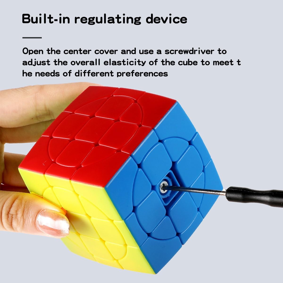 SengSo Circular 3x3x3 Speed Cube Shengshou Stickerless Magic