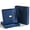 Blue, variant on Personalized Hardcover Notebook And Pen Set Customizable Your Name/Pattern Leather Notebook A5 with Bookmark And Elastic Closure Strip Notepad The Office Gifts & Coworker Gifts Bulk