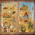 thumbnail image 5 of 9 Sheets Fall Window Clings, 106Pcs Thanksgiving Window Clings Fall Window Clings for Glass Windows Fall Window Decor for Offices Autumn Leaves Turkey Window Clings Home School Office, 5 of 5