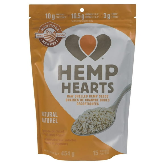 Manitoba Harvest Natural Hemp Hearts Raw Shelled Hemp Seeds