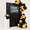 Black-24Pcs, variant on HotPink 24Pcs Shimmer Sequin Wall Backdrop Panels for Event Photography and Decor