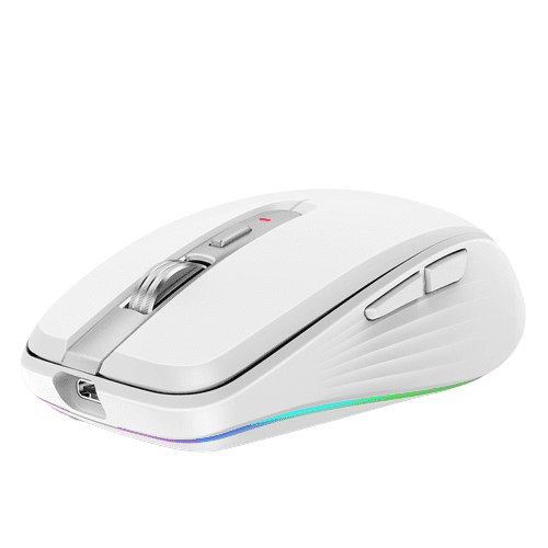 Bluetooth 5.0 Wireless Mouse Compatible for Computer/Laptop/Ipad/Mac/PC/Macbook USB Mouse RGB Mouse Rechargeable Gaming Mouse BT Cordless Mouse Silent/Multi Arc Touch/Ultra-thin Mice