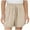 Beige, variant on Gubotare Girls Shorts Soft Girls Bermuda Short Comfortable Short,Elastic Waistband Size 7-8 (Light Blue,7-8 Years)