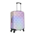 thumbnail image 3 of Daiia Fish Scale1 Luggage Cover, Thickened Washable Travel Luggage Covers, Elastic Unique Baggage Covers for 18-20 inch Luggage-Small, 3 of 9