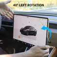 thumbnail image 3 of Adjustable Screen Mount for Tesla with 40-Degree Rotation Range (Up/Down & Left/Right) - Preserves Original Display Height for Optimal Viewing Angle and Ergonomic Use in Model 3/Y/S/X Vehicles, 3 of 6