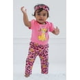 thumbnail image 4 of Disney Lion King Simba Infant Baby Girls Bodysuit Pants and Headband 3 Piece Outfit Set Newborn to Infant, 4 of 5