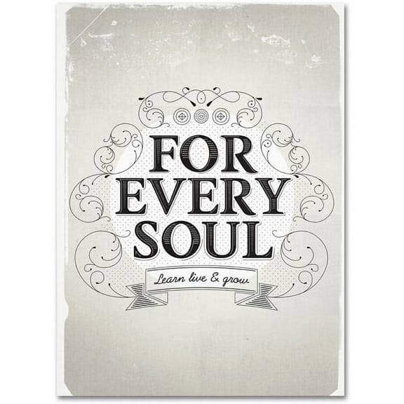 Trademark Fine Art "Every Soul" Canvas Art by Kavan & Co