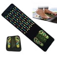thumbnail image 3 of Ettsollp Foot Reflexology Massager Mat Feet Pain Relief Muscle Relaxation Kids Adults Anti-slip Foldable Acupressure Pad Portable Stone Walking Massage Tool, 3 of 8