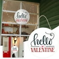 thumbnail image 1 of Xihbxyly Letrero de Bienvenida para San Valentín, Diseño Duradero y Resistente a La Decoloración, Fácil de Montar En La Puerta o La Pared, Decoración para El Hogar o El Jardín, Saludo para Familiares, 1 of 7