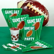 Game Day Football Night 66pc Party Pack for 8 Tableware, Tablecloth & Balloon