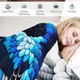 thumbnail image 3 of JRXY Flannel Fleece Blanket - Soft and Cozy Anti-Pilling Flannel Fabric - Multiple Sizes Available White, 3 of 6