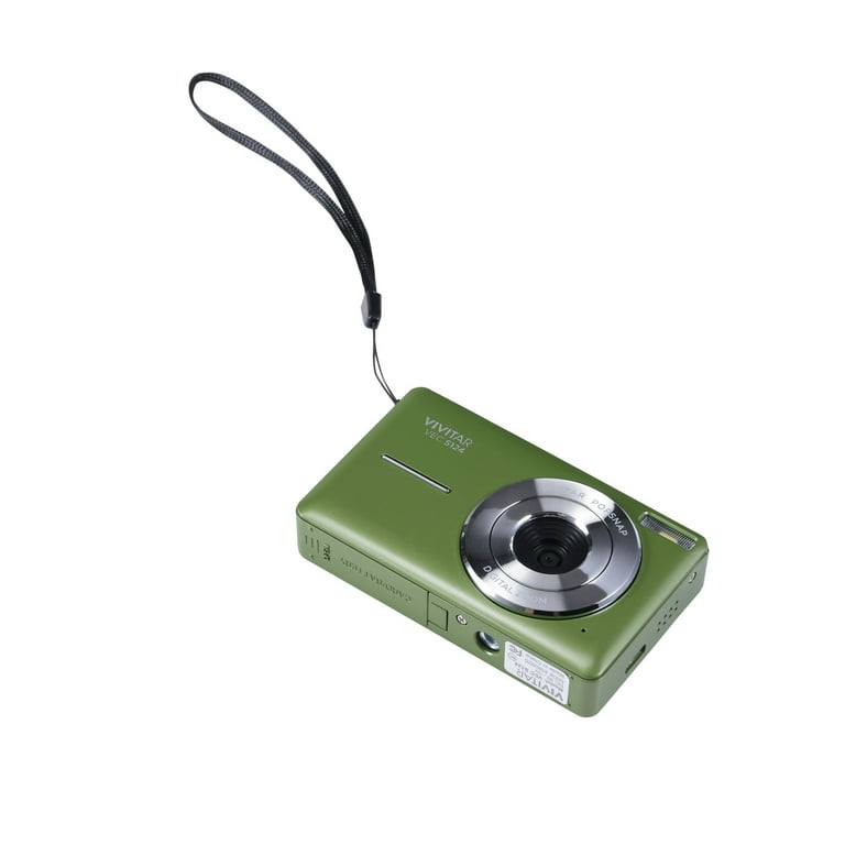 Vivitar Popsnap Compact Digital Camera, Green, 16X Zoom, 1080p