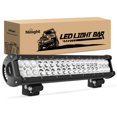 thumbnail image 1 of Barra de luces Nilight 60004C-A LED Spot Flood Combo de 108 W, 17 pulgadas, 1 of 8