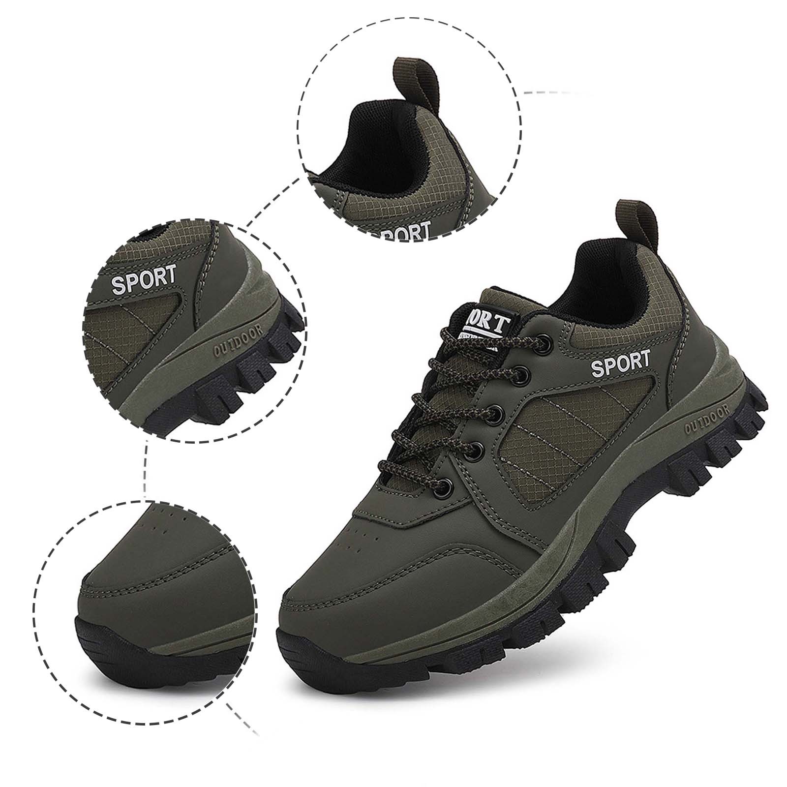 Women's Walking Shoes Waterproof Hiking Shoes on Orthopedic Sneakers Outdoor Non Shoes Casual Trail Shoes