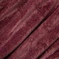 thumbnail image 5 of EcoThread™ Plush Heathered Soft Oversized Throw Blanket, Wine, 5 of 8